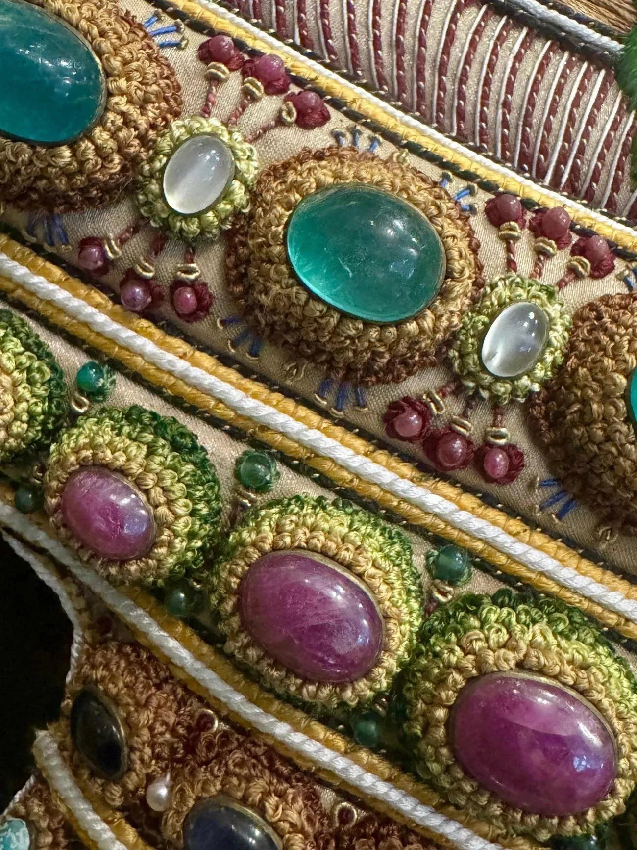 The row, macro detail of The Vase by Sheikh Shams Uddin