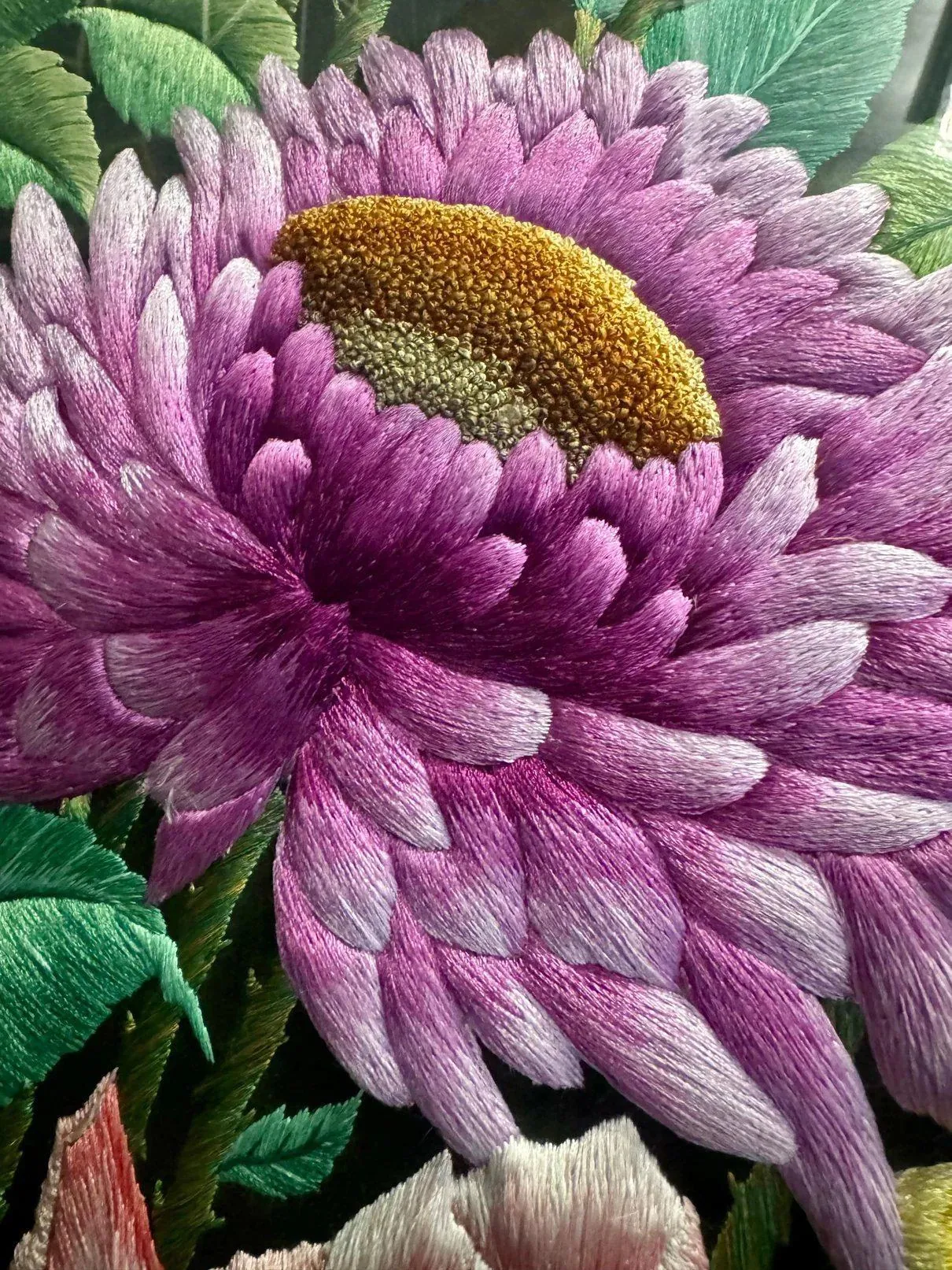 Violet, macro detail of The Vase by Sheikh Shams Uddin
